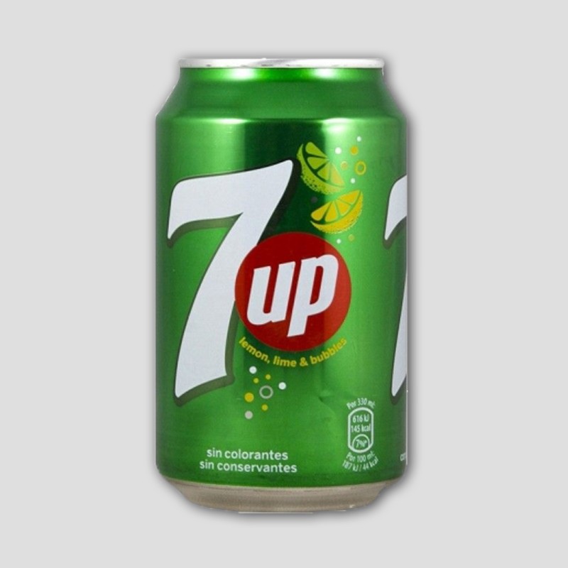 Lata Refresco Seven Up. (330ml)